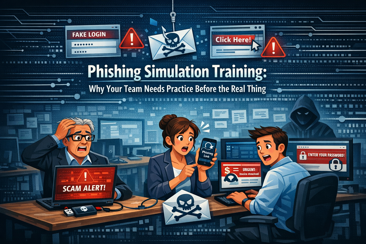 Phishing Simulation Training — Why Your Team Needs Practice Before the Real Thing