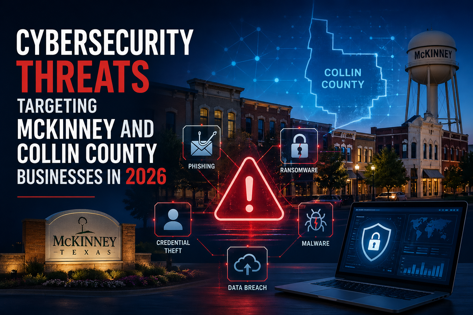 Cybersecurity Threats Targeting McKinney and Collin County Businesses in 2026